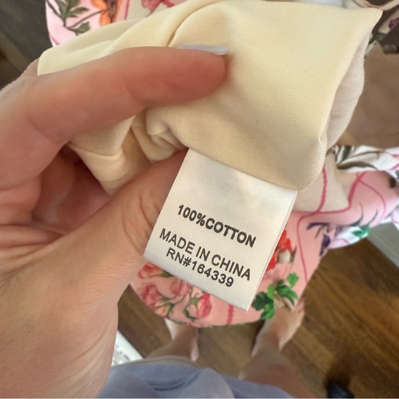 Petal & Pup Pink Floral Romper - Picture 9 of 9